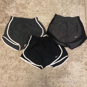 Dark Set of Women’s Nike Shorts